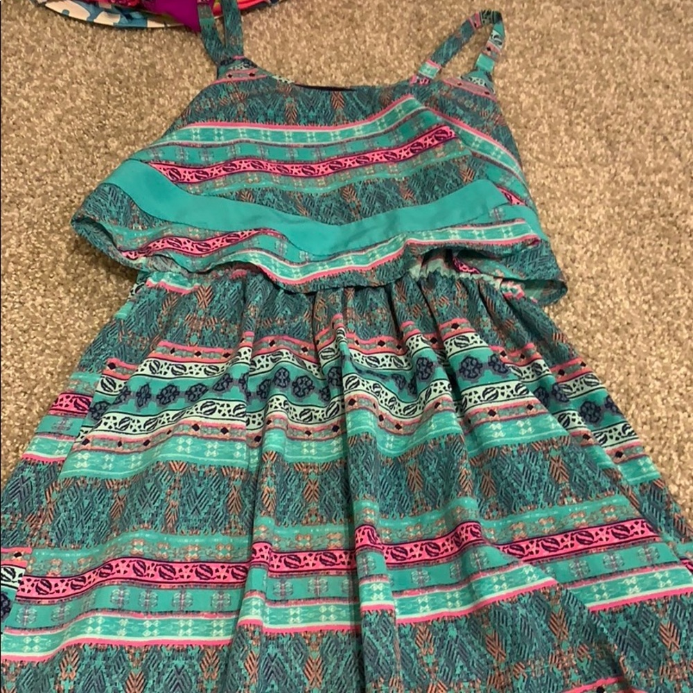 Girls pattered dress